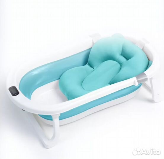 Детская ванночка для купания складная с горкой