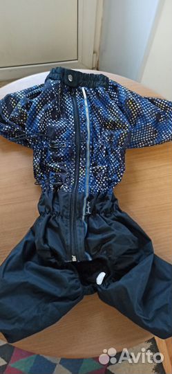 Дождевик для средней собаки 45 см