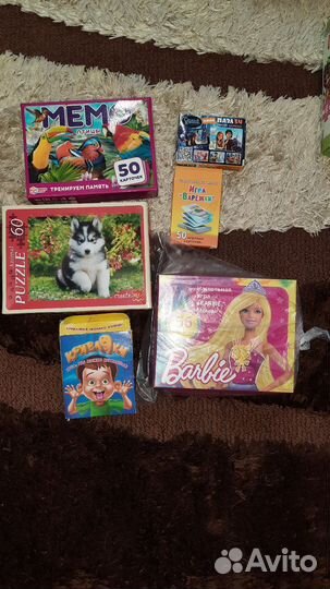 Настольные игры,пазлы