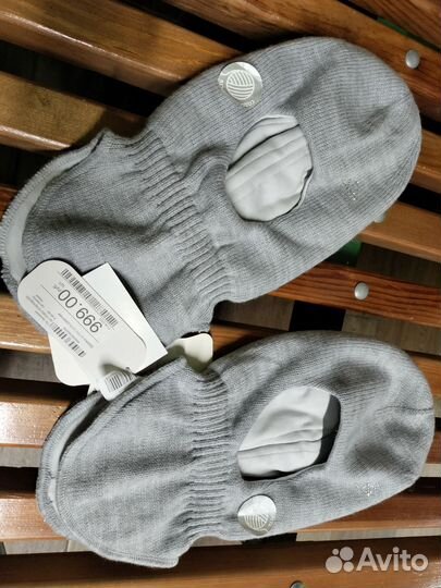 Шапка шлем новая для девочки 46-48