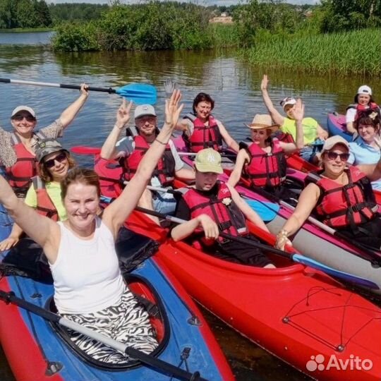 Прогулки на сапах и байдарках в Костроме