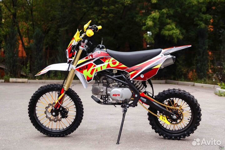 Питбайк Kayo YX150 красный
