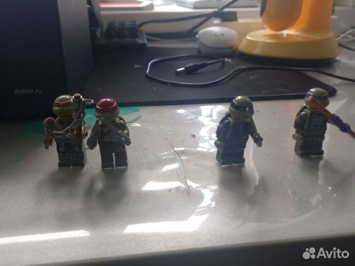 Лего минифигурки черепашки ниндзя
