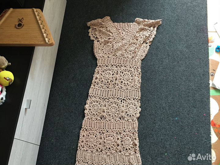 Длинное платье в пол 42