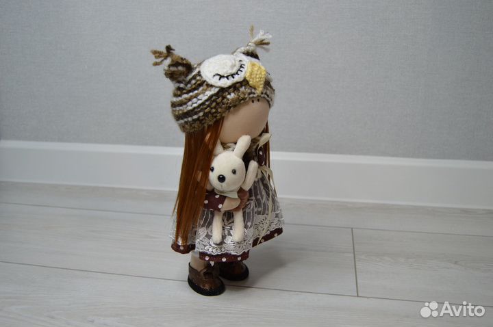 Интерьерная кукла тильда 