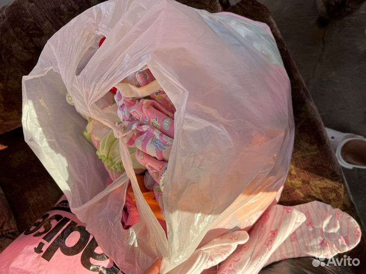 Детские вещи для девочки 0-6 месяцев