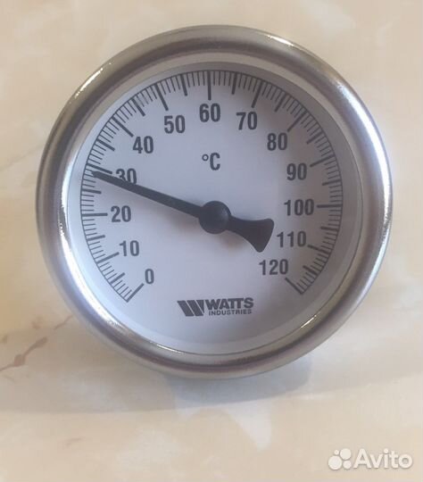 Термометр биметаллический watts