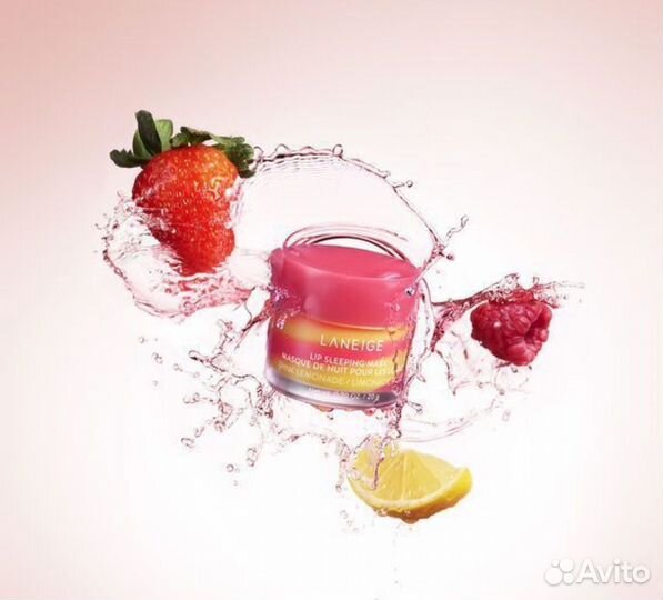 Laneige Lip Sleeping Mask Pink Lemonade для губ