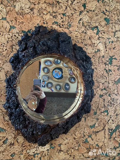 Зеркало из капа