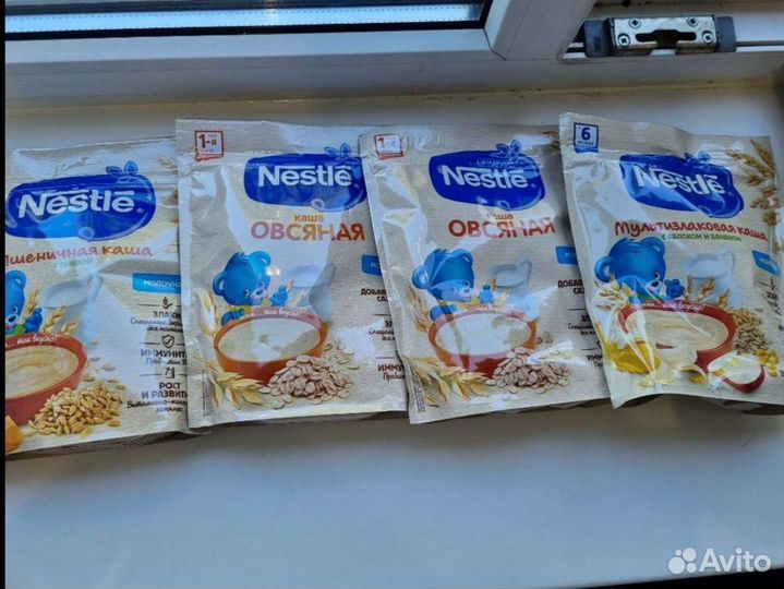 Детские каши молочные