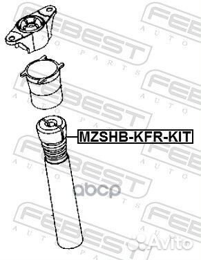 Комплект пылезащитный амортизаторов зад MZS