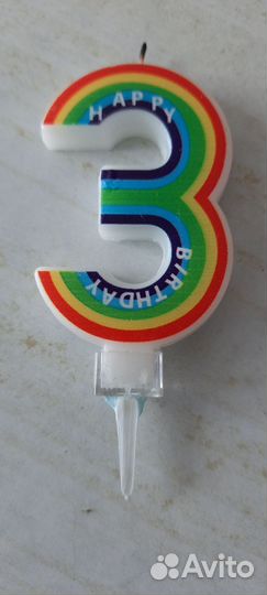 Свеча на торт, отдам за плитку шоколадки)