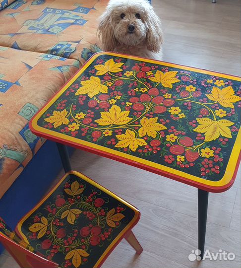 Детский стол и стул
