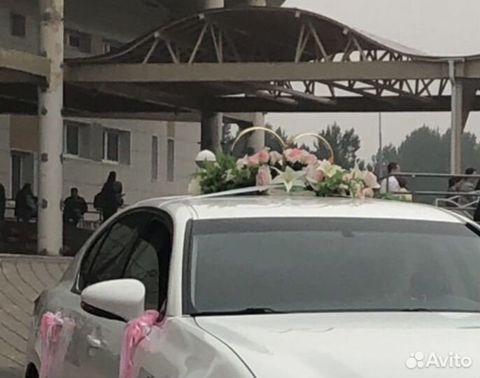 Свадебные украшения на автомобили