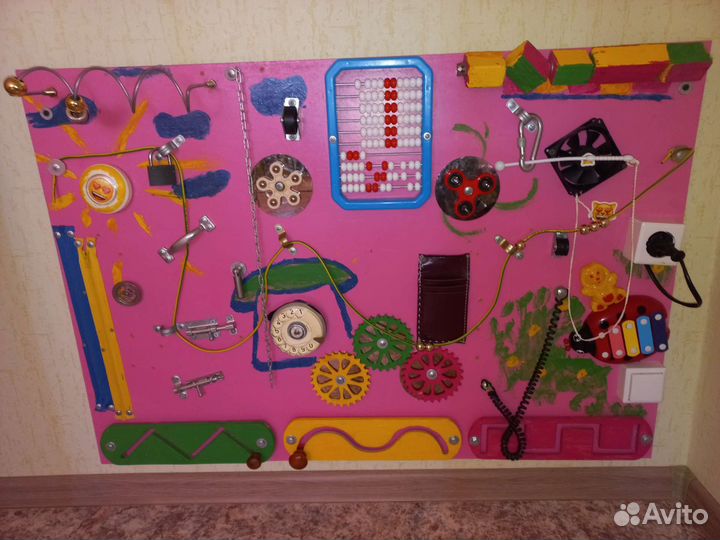 Бизиборд детский