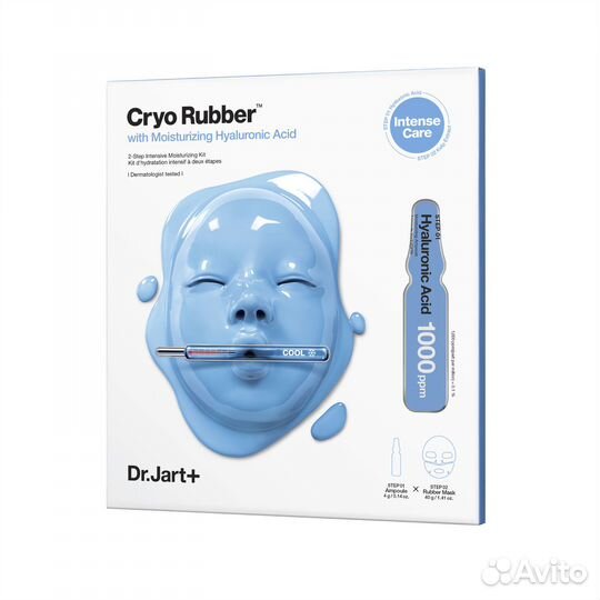 Альгинатная увлажняющая маска для лица Dr. Jart+