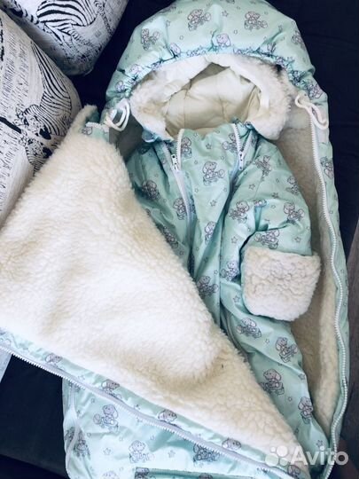 Детский зимний комбинезон