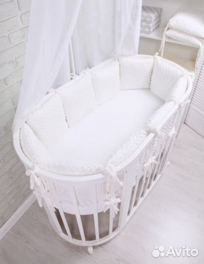 Бортики для детской кроватки