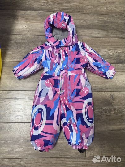 Зимний комбинезон для девочки 80
