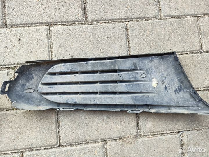 Заглушки противотуманок бампера фольцваген поло