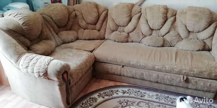 Диван угловой с креслом