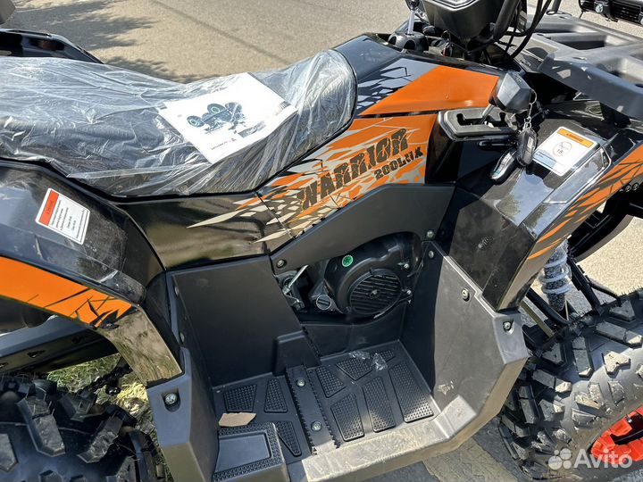 Новый квадроцикл warrior LUX 2023 оранжевый Липецк