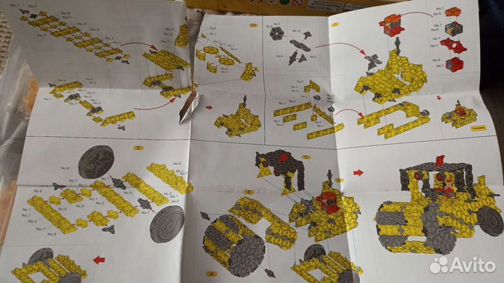 Игрушка конструктор каток