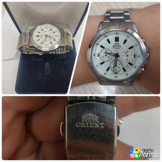 Часы Orient Chronograph spkv00-C0-A