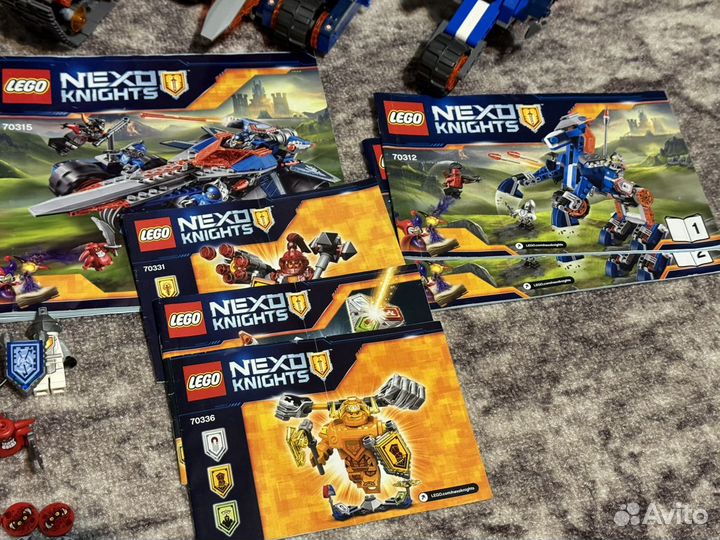 Lego nexo knights за всё