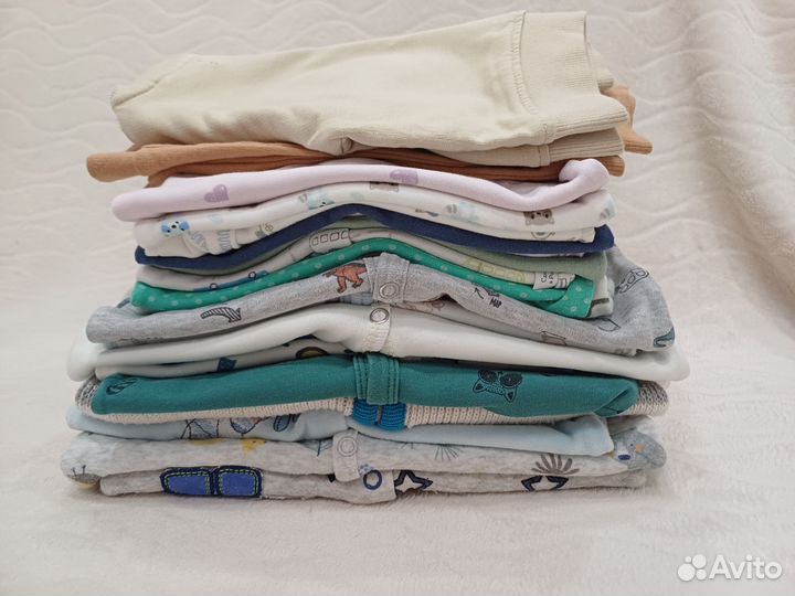 Одежда пакетом для мальчика 56-62-68