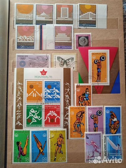 Марки и блоки Болгарии