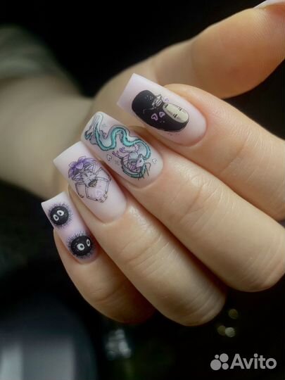 Маникюр с покрытием, наращивание ногтей