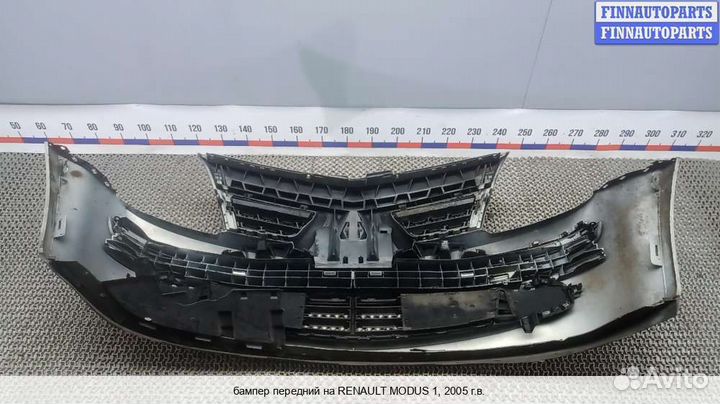 Бампер передний перед Renault Modus, 2005 1.4 Бензин