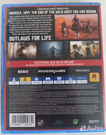 Red dead redemption 2 ps4
