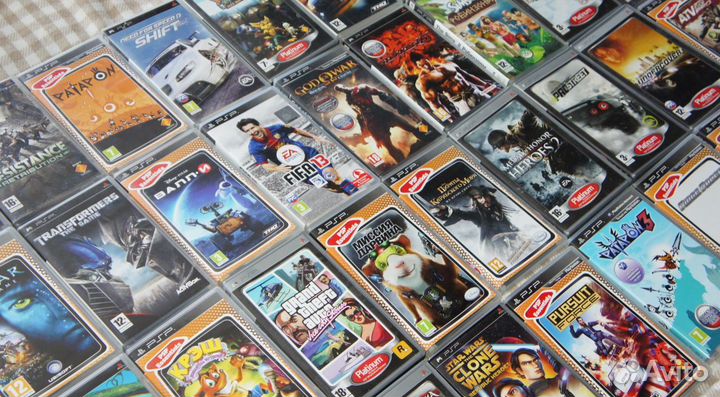 PSP Игры Диски и не только (более 300 штук)