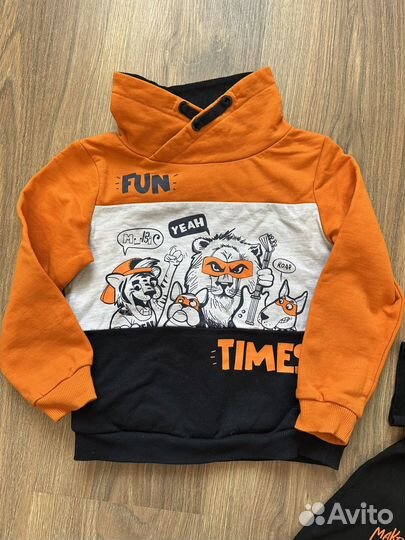 Вещи пакетом для мальчика 98 104 штаны футболка