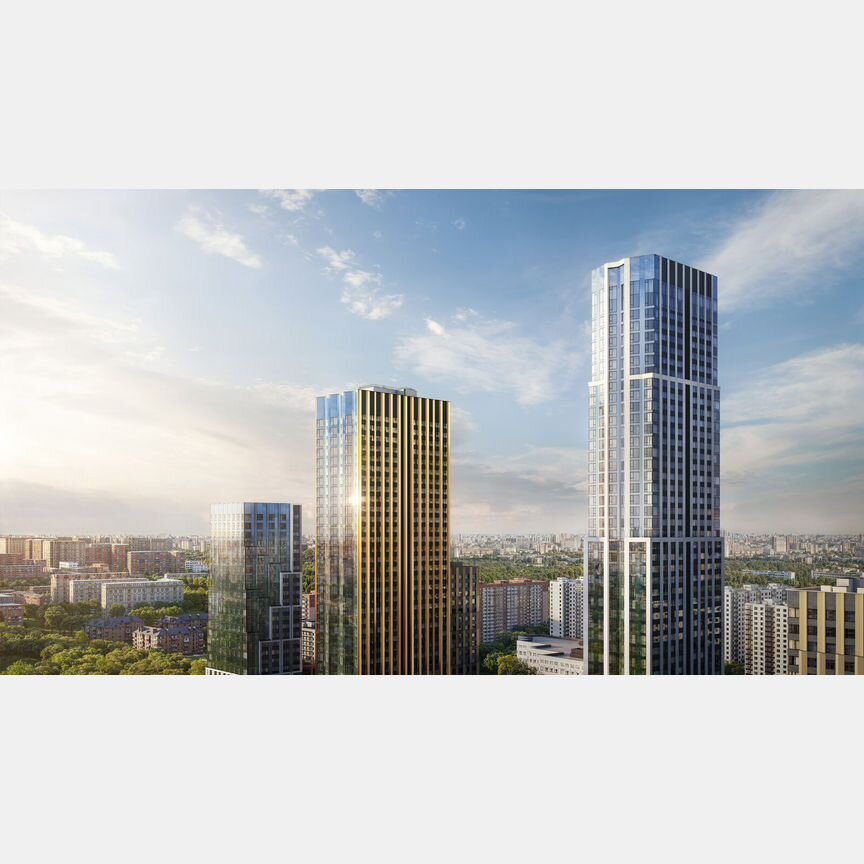 3-к. квартира, 72,4 м², 24/48 эт.