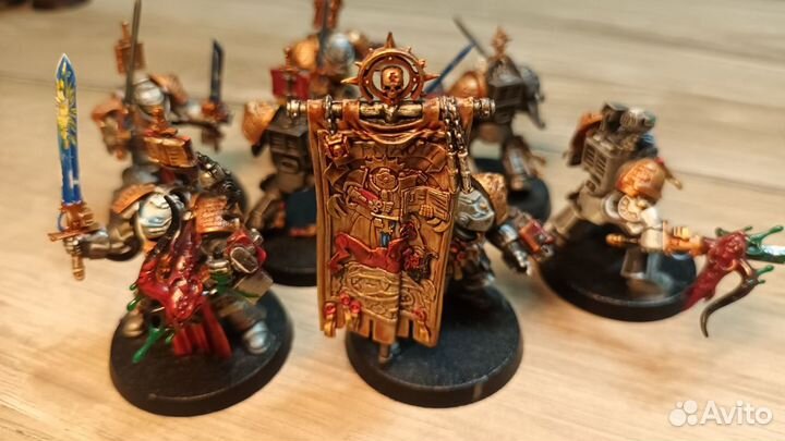 Серые Рыцари - Terminator squad Grey Knights WH40k