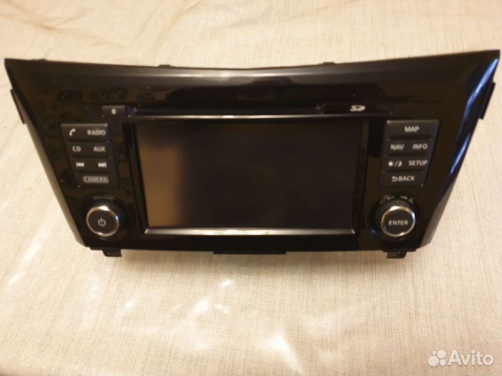 Штатное головное устройство Nissan Conect 3