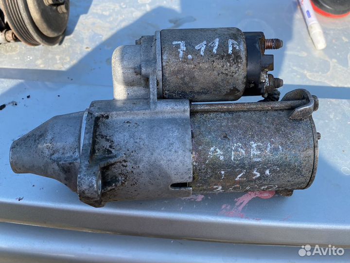 Авео т 250 стартер на 9 зубьев