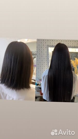 Наращивание волос/перекапсуляция