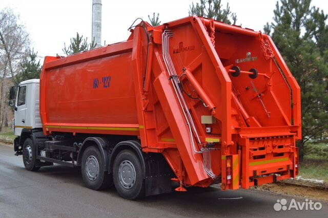 Мусоровоз ко-427-90 на шасси маз-6312