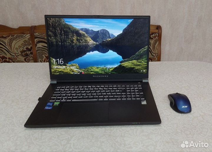 Игровой ноутбук Machenike L17, i512500h/rtx3060