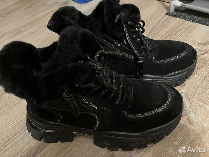 Ботинки зимние pierre карден 40