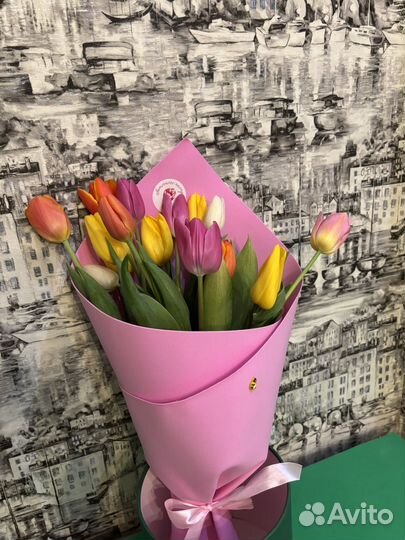 Тюльпаны ассорти