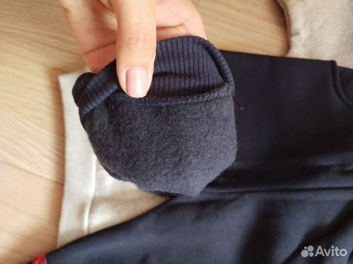 Теплый костюм для девочки