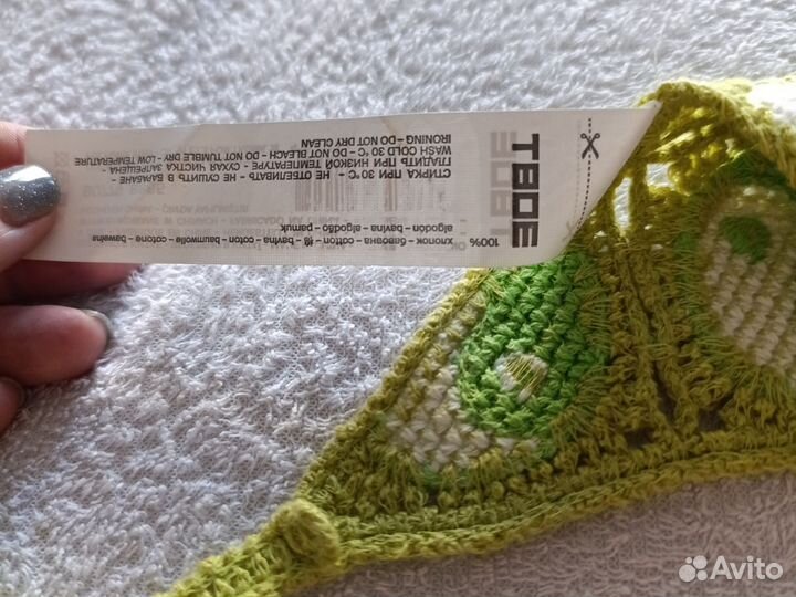 Вязаная косынка летняя