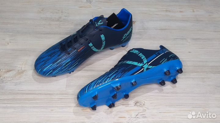 Бутсы шипованые jogel Rapido FG Navy/Blue