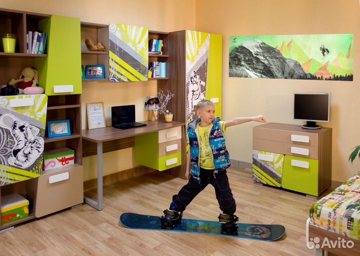 Стол+комод+стул Slash сноуборд