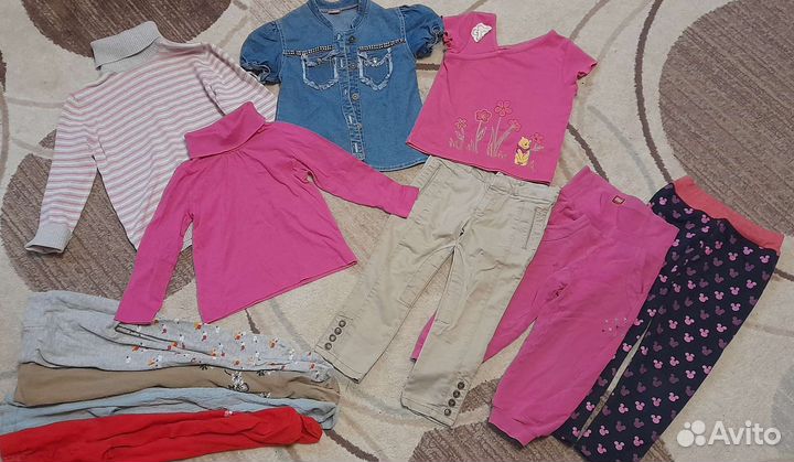 Вещи девочке 98р